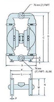 3 Inch Air-Operated Diaphragm Pump-2